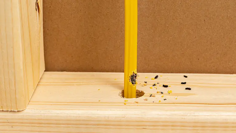 Pest damage and droppings